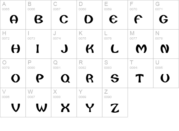 Camberic details - Free Fonts at FontZone.net