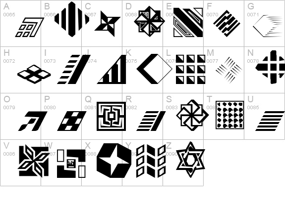 CarrDingbats1 Regular details - Free Fonts at FontZone.net