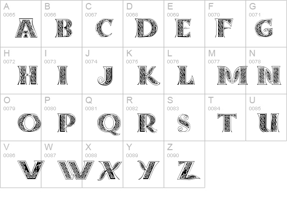 Celticmd details - Free Fonts at FontZone.net