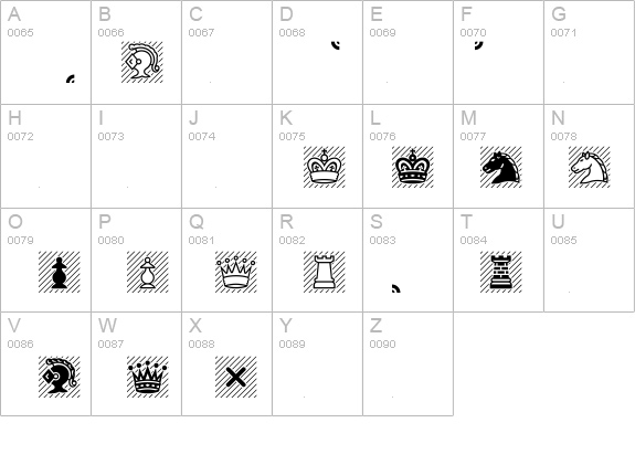 Chess Condal details - Free Fonts at FontZone.net