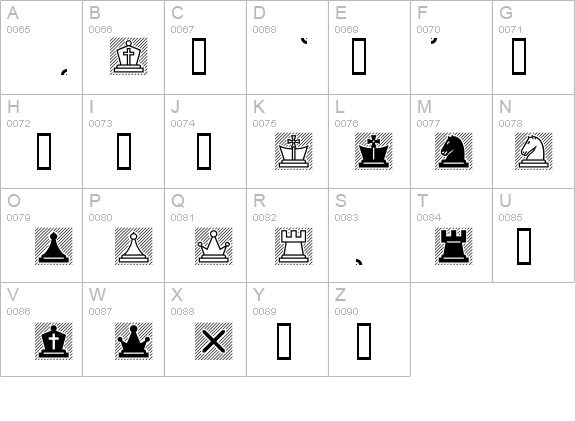 Chess Lucena details - Free Fonts at FontZone.net