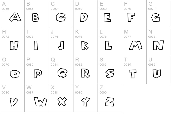Chlorinap details - Free Fonts at FontZone.net