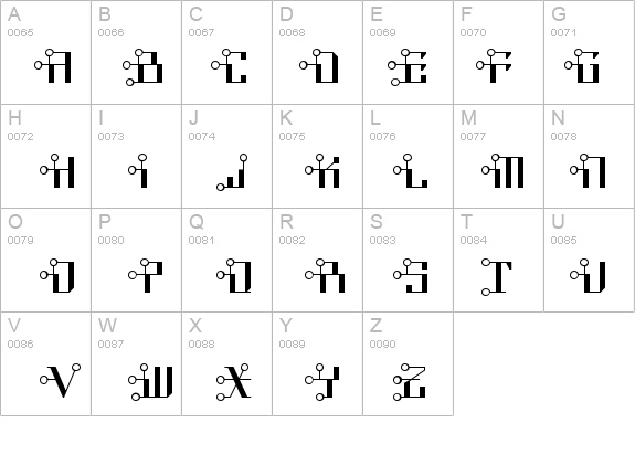 CircuitBoredNF details - Free Fonts at FontZone.net