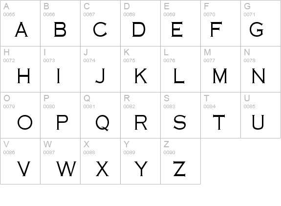 Cobalt-Condensed Normal details - Free Fonts at FontZone.net