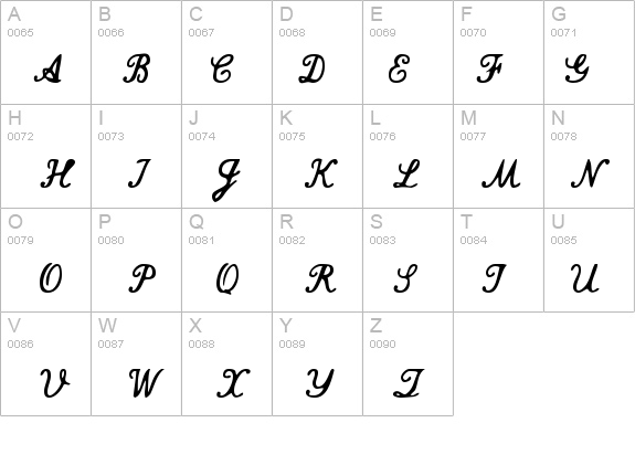 Commercial Script details - Free Fonts at FontZone.net