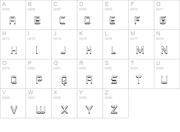 Control Freak Offset details - Free Fonts at FontZone.net