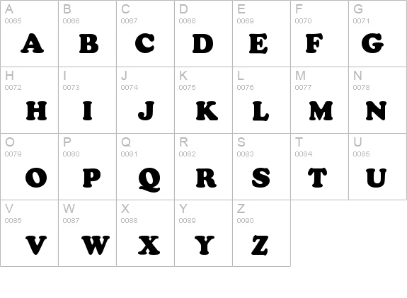 Cooper Black BT details - Free Fonts at FontZone.net