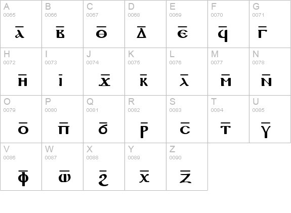 Coptic Normal details - Free Fonts at FontZone.net