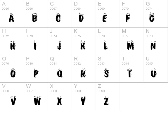 CracklingFire details - Free Fonts at FontZone.net