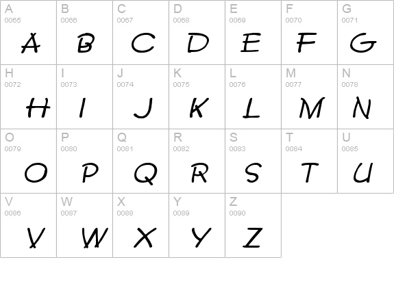 Crayon-Extended Italic details - Free Fonts at FontZone.net