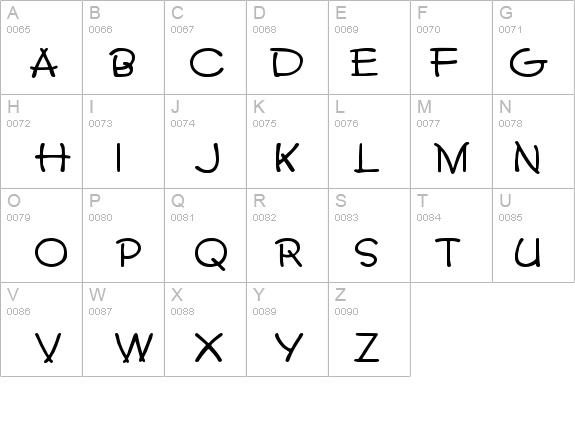 Crayon-Extended Normal details - Free Fonts at FontZone.net