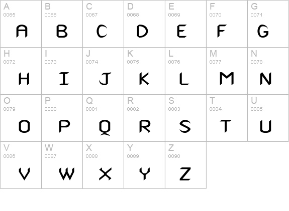 Cuneiform Wd details - Free Fonts at FontZone.net