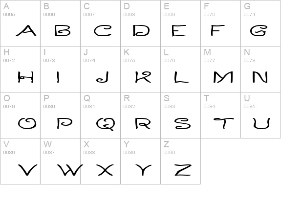 Curlmudgeon Wideside details - Free Fonts at FontZone.net