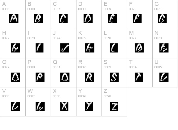 DackBrokenNegative details - Free Fonts at FontZone.net