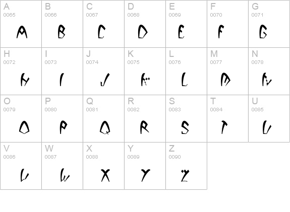 DackOne details - Free Fonts at FontZone.net