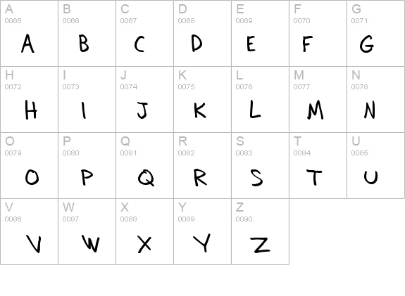 Dadhand details - Free Fonts at FontZone.net