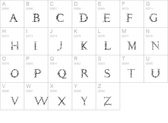 Daemonesque details - Free Fonts at FontZone.net