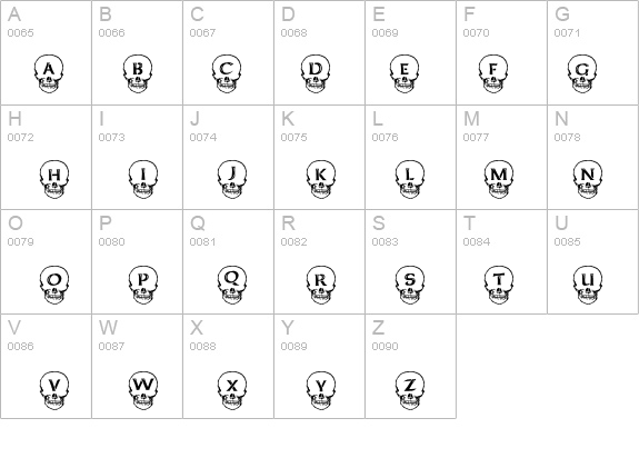 Deathhead KeltCaps details - Free Fonts at FontZone.net