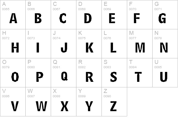 Delinquent Caps details - Free Fonts at FontZone.net