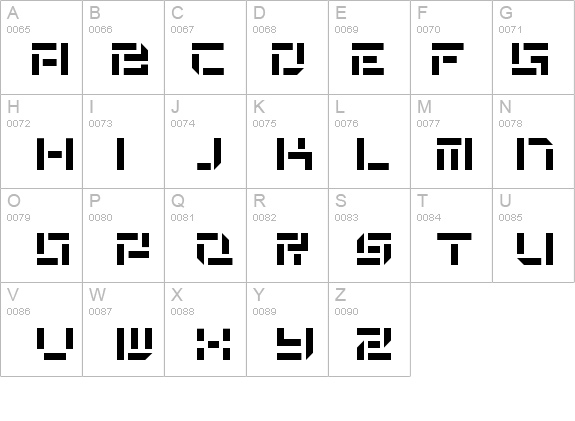 DeStencilNF details - Free Fonts at FontZone.net