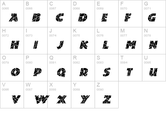 Dinosuaria-Cracked Italic details - Free Fonts at FontZone.net