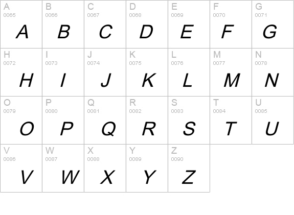 Dixon Italic details - Free Fonts at FontZone.net
