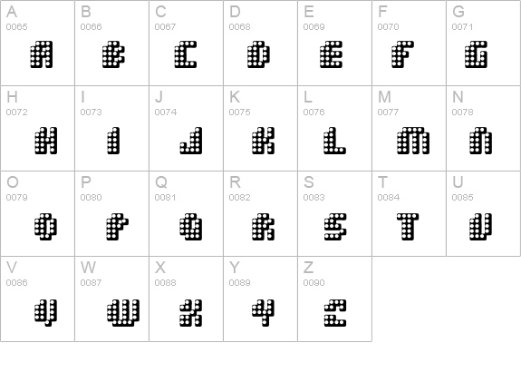 Double Strike details - Free Fonts at FontZone.net