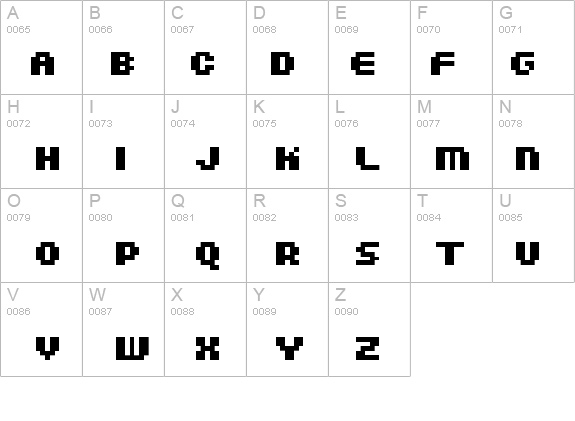 DoubleOhOne Bold details - Free Fonts at FontZone.net