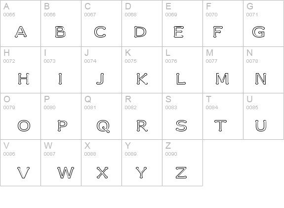 Drummon Outline details - Free Fonts at FontZone.net
