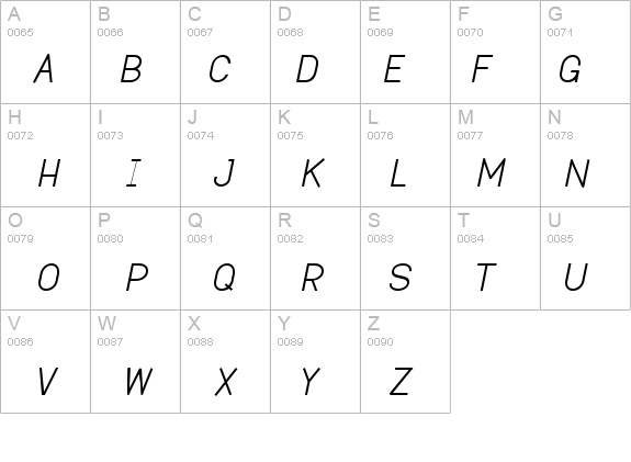 Dustismo Italic details - Free Fonts at FontZone.net