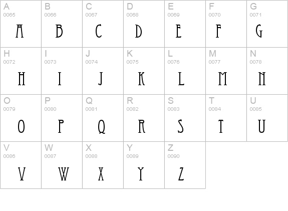 Eccentrical details - Free Fonts at FontZone.net