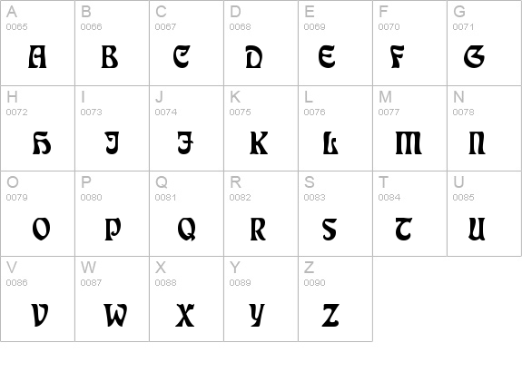 EckmannEF details - Free Fonts at FontZone.net
