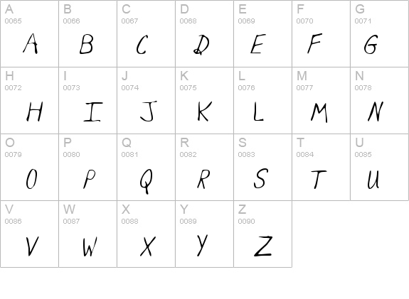EdmondsHand Regular details - Free Fonts at FontZone.net