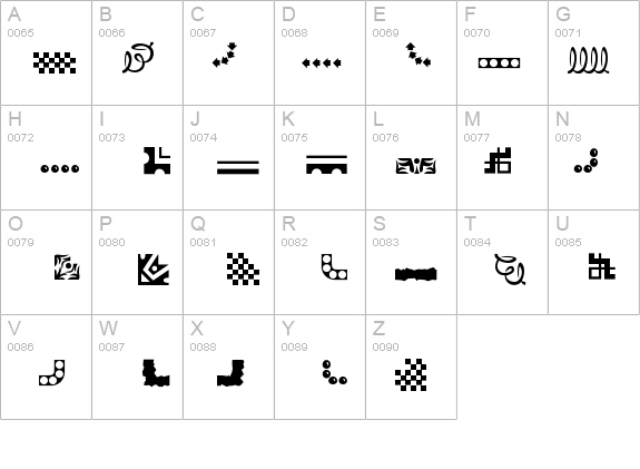 Eezeborder details - Free Fonts at FontZone.net