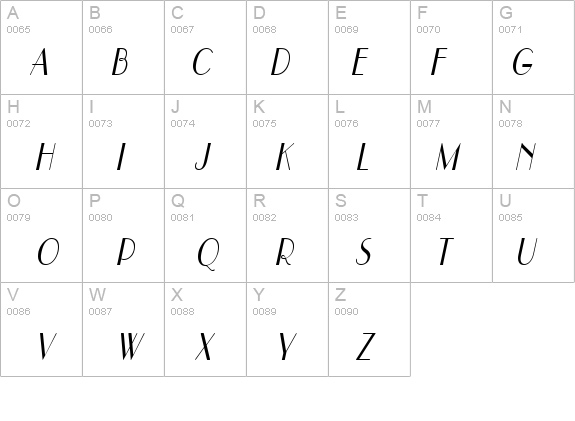 ElyseeCondensed Italic details - Free Fonts at FontZone.net
