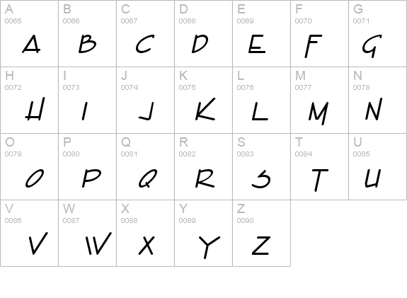 Encino Italic details - Free Fonts at FontZone.net