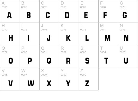 Eurostile-Black Cn details - Free Fonts at FontZone.net
