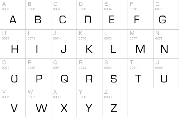 Eurostile-Roman details - Free Fonts at FontZone.net