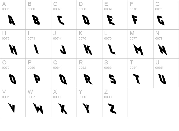 Faktos Mirror Normal details - Free Fonts at FontZone.net
