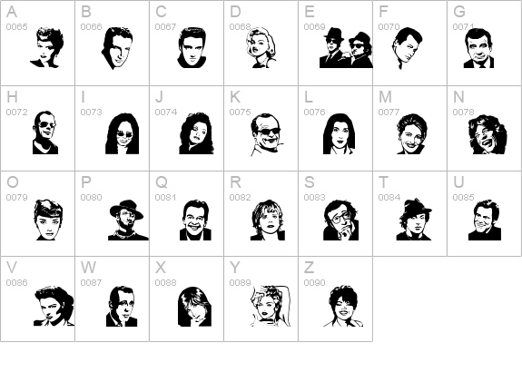 FamousFolks details - Free Fonts at FontZone.net