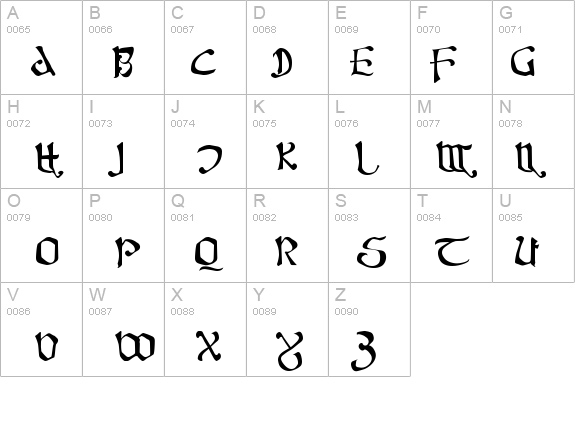 Fanjofey AH Regular details - Free Fonts at FontZone.net