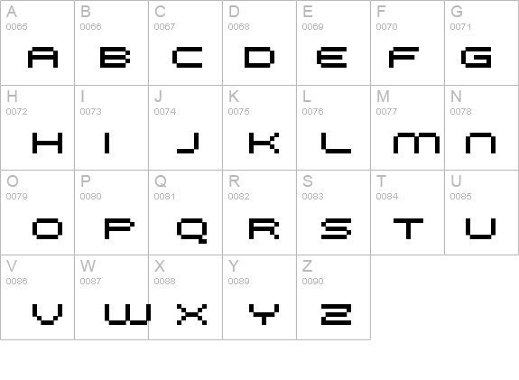 FFF Galaxy Extended details - Free Fonts at FontZone.net