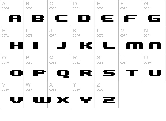 FFF Galaxy Extra Bold Extended details - Free Fonts at FontZone.net