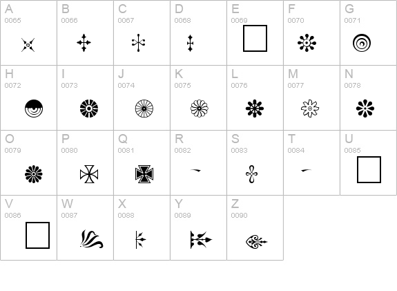 FFX Shapes details - Free Fonts at FontZone.net