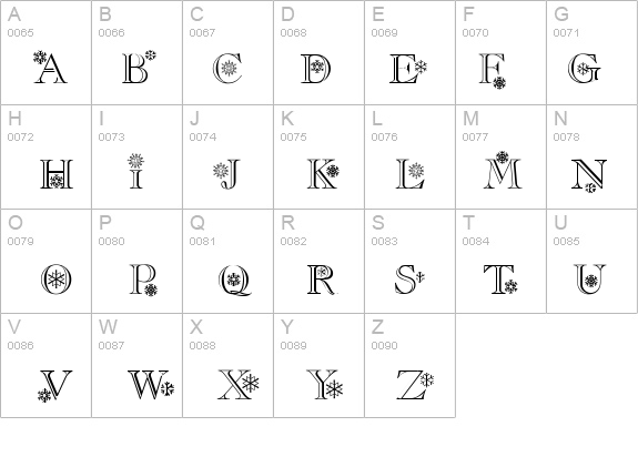 Flakes details - Free Fonts at FontZone.net