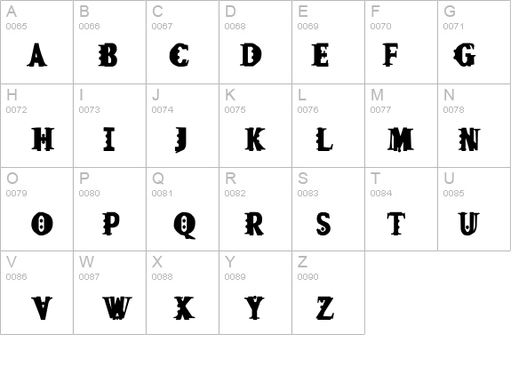 Fleck details - Free Fonts at FontZone.net