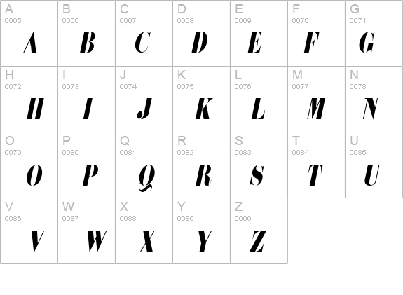 Floral-Condensed Italic details - Free Fonts at FontZone.net