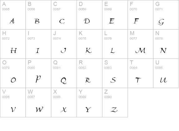 Florence-Light details - Free Fonts at FontZone.net
