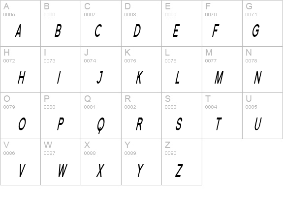 Florencesans Comp Bold Italic details - Free Fonts at FontZone.net