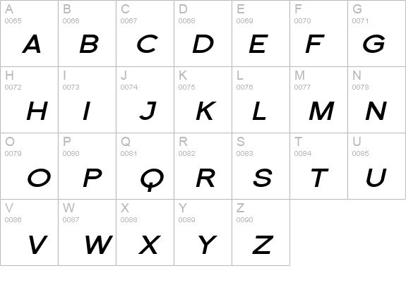 Florencesans Exp Bold Italic details - Free Fonts at FontZone.net